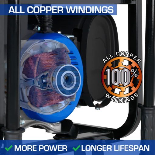 5500-Watt Gas Powered Portable Generator - Image 5