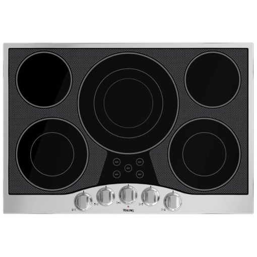 Viking 30" Stainless Steel Electric Cooktop