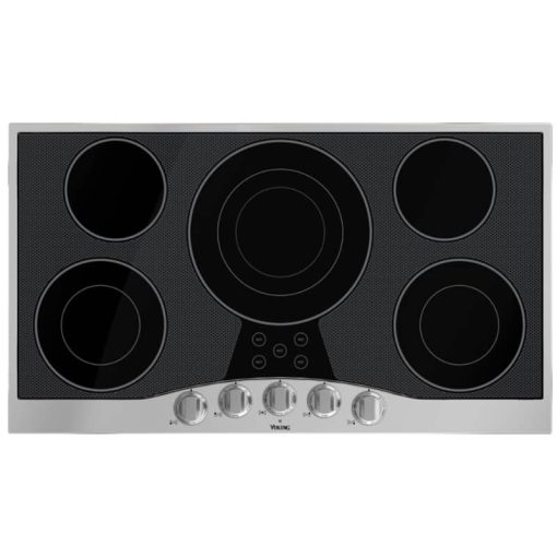 Viking 36" Stainless Steel Electric Cooktop