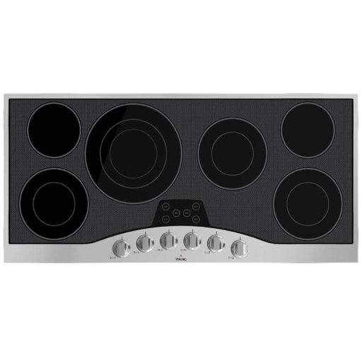 Viking 45" Stainless Steel Electric Cooktop