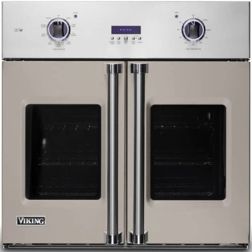 Viking 7 Series 30" Pacific Grey Built-In French-Door Single Wall Oven