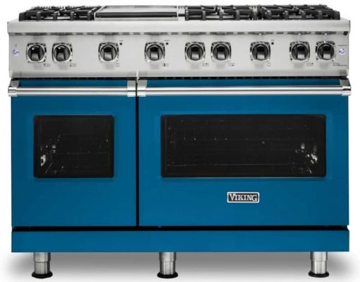 Viking Professional 5 Series 48" Alluvial Blue Natural Gas Range