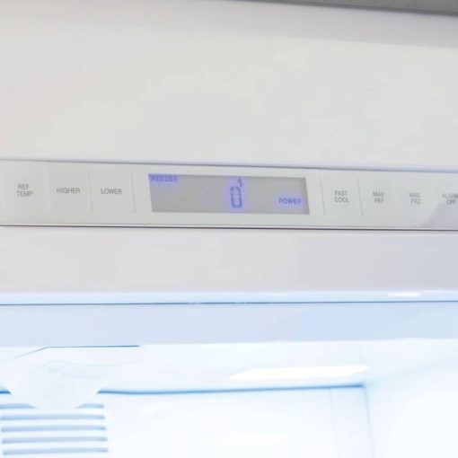 Viking Quiet Cool 5 Series 36" White Left-Hinge Built-In Bottom-Freezer Refrigerator - Image 5