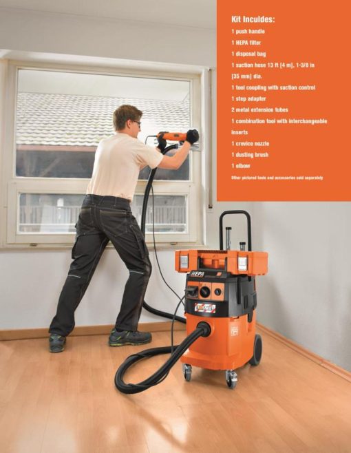 Turbo II X AC HEPA Dust Extractor Wet/Dry Vacuum - Image 4
