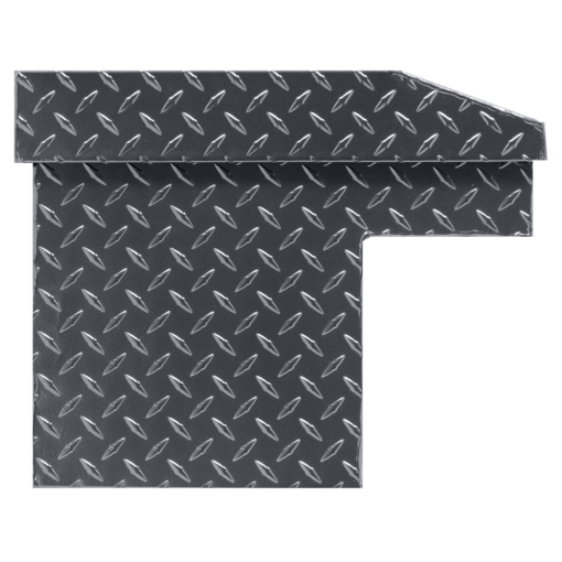 Weather Guard 56" Low Profile Lo-Side Truck Tool Box Aluminum Gray - Image 4