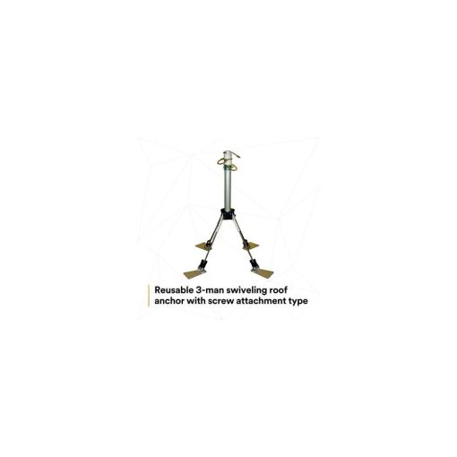 DBI Sala 3 Man Swiveling Roof Anchor - Image 3