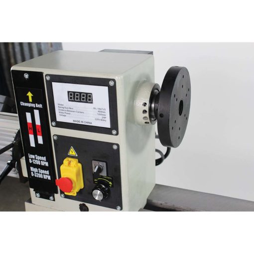 Baileigh WL-1847VS Variable Speed Wood Turning Lathe 220V 1 Phase - Image 4