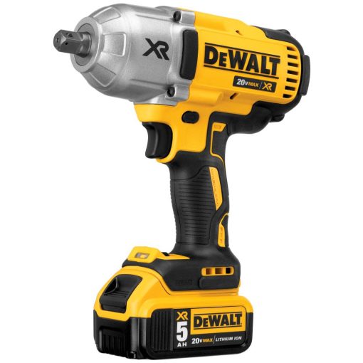 DCF899P2-20V MAX* XR Brushless High Torque 1/2" Impact Wrench Kit w/Detent Anvil Maximum initial battery voltage (measured without a workload) is 20 volts. Nominal voltage is 18. - Image 3