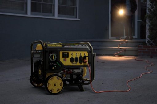 Champion 7500 Watt Dual Fuel Portable Generator with Electric Start - Image 7