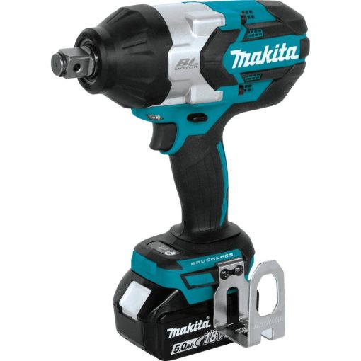 18V LXT Lithium-Ion Brushless Cordless High Torque 3/4 in. Sq. Drive Impact Wrench Kit w/ Friction Ring Anvil (5.0Ah) - Image 3
