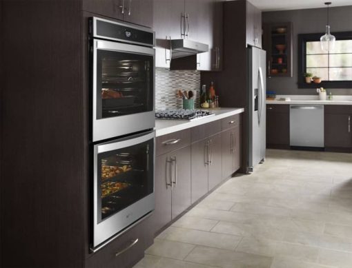 Whirlpool 30" Stainless Steel Smart Double Electric Wall Oven - Image 5