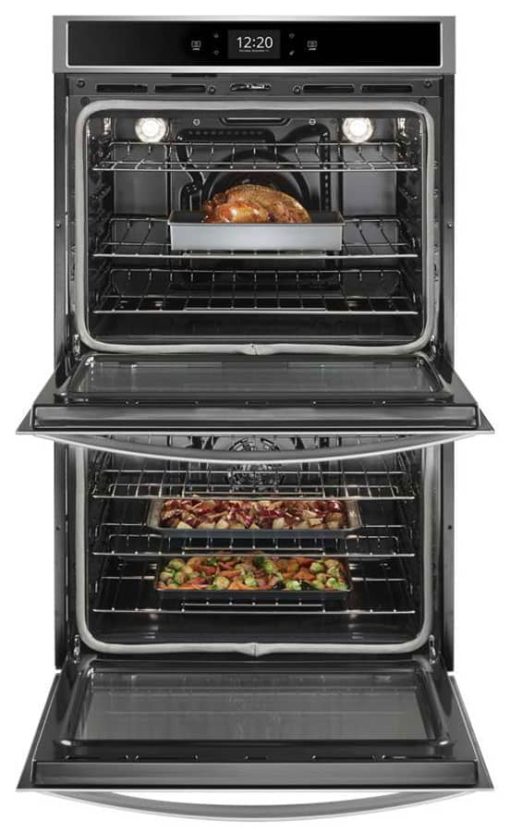 Whirlpool 10 Cu. Ft. Stainless Steel Smart Electric Double Wall Oven - Image 2