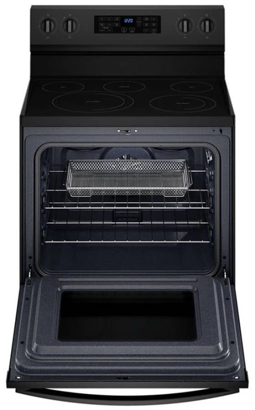 Whirlpool 5.3 Cu. Ft. Black Electric 5-In-1 Air Fry Oven - Image 3