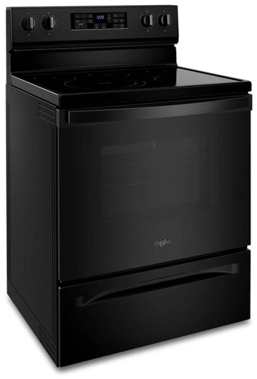Whirlpool 5.3 Cu. Ft. Black Electric 5-In-1 Air Fry Oven - Image 5