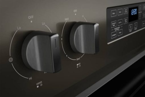 Whirlpool 5.3 Cu. Ft. Fingerprint Resistant Black Stainless Electric 5-In-1 Air Fry Oven - Image 8