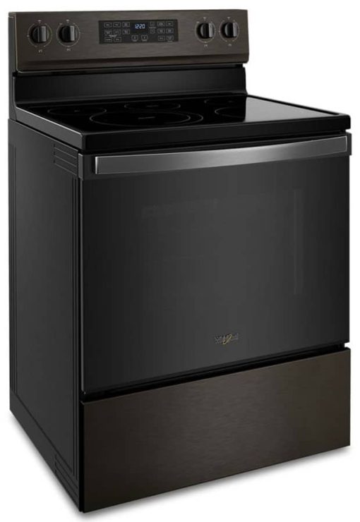 Whirlpool 5.3 Cu. Ft. Fingerprint Resistant Black Stainless Electric 5-In-1 Air Fry Oven - Image 4