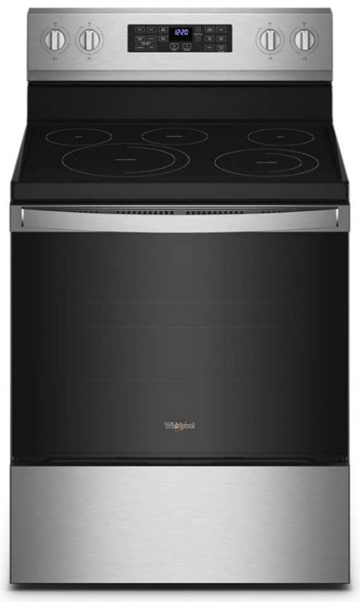 Whirlpool 5.3 Cu. Ft. Fingerprint Resistant Stainless Steel Electric 5-In-1 Air Fry Oven