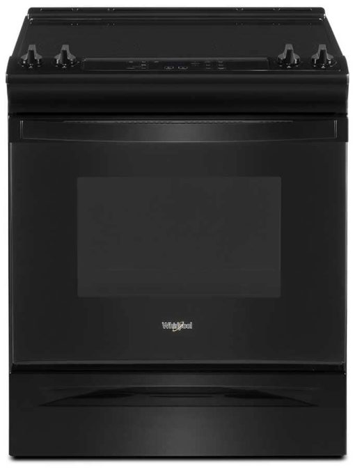 Whirlpool ADA 4.8 Cu. Ft. Black Electric Range With Frozen Bake Technology