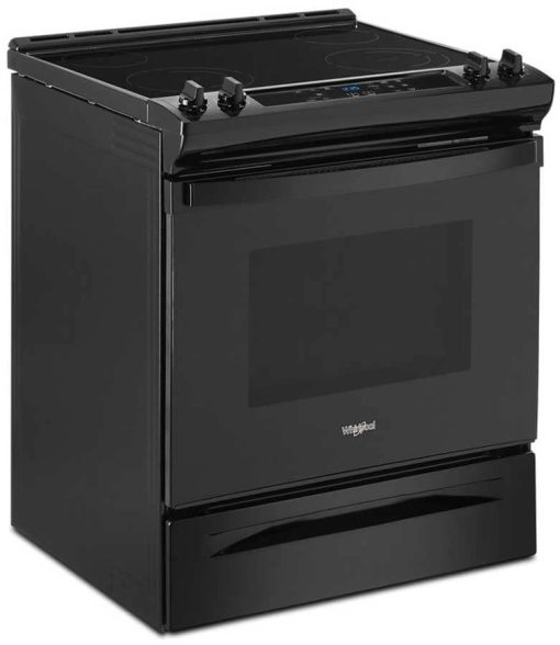 Whirlpool ADA 4.8 Cu. Ft. Black Electric Range With Frozen Bake Technology - Image 5