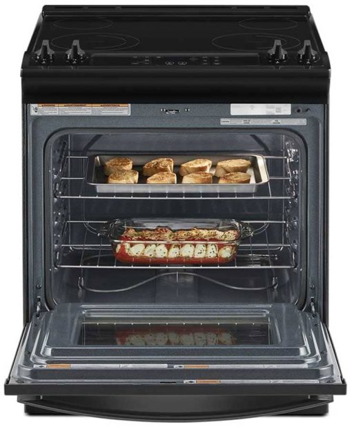 Whirlpool ADA 4.8 Cu. Ft. Black Electric Range With Frozen Bake Technology - Image 3