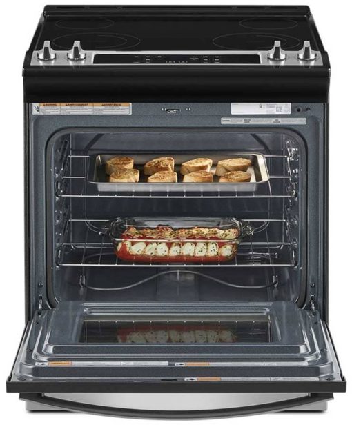 Whirlpool ADA 4.8 Cu. Ft. Stainless Steel Electric Range With Frozen Bake Technology - Image 3