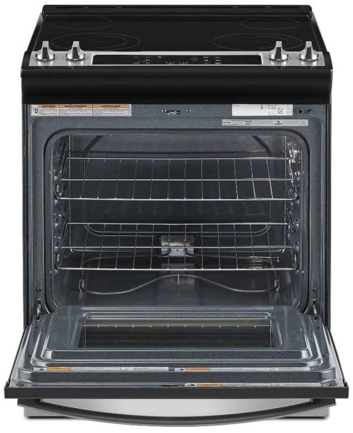 Whirlpool ADA 4.8 Cu. Ft. Stainless Steel Electric Range With Frozen Bake Technology - Image 2
