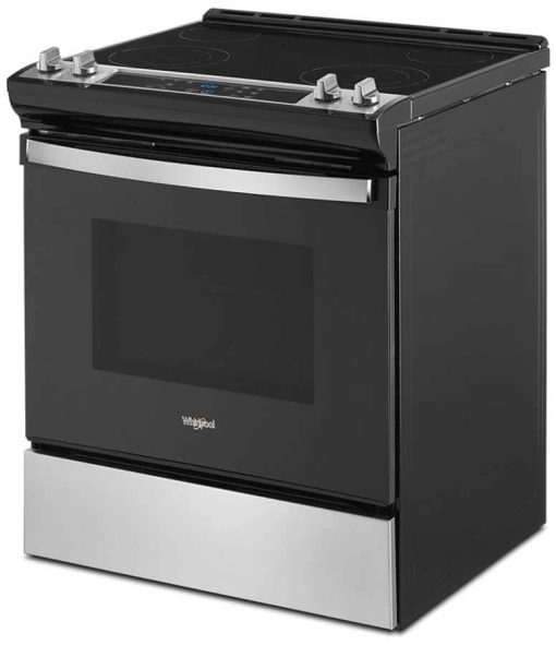 Whirlpool ADA 4.8 Cu. Ft. Stainless Steel Electric Range With Frozen Bake Technology - Image 4