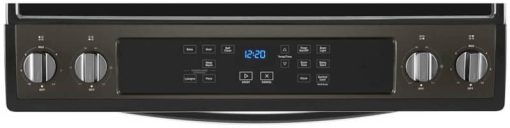 Whirlpool ADA 4.8 Cu. Ft. Fingerprint Resistant Black Stainless Electric Range With Frozen Bake Technology - Image 7