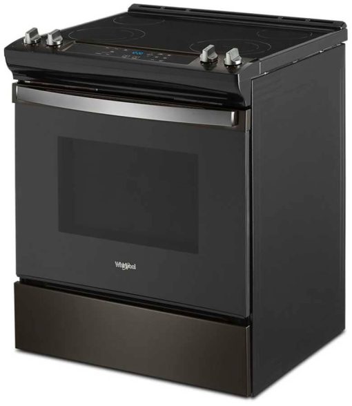 Whirlpool ADA 4.8 Cu. Ft. Fingerprint Resistant Black Stainless Electric Range With Frozen Bake Technology - Image 4