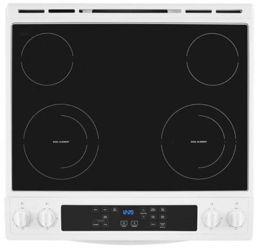 Whirlpool ADA 4.8 Cu. Ft. White Electric Range With Frozen Bake Technology - Image 6