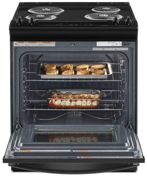 Whirlpool ADA 4.8 Cu. Ft. Black Electric Range With Frozen Bake Technology - Image 3