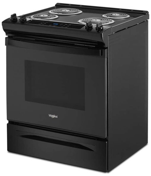 Whirlpool ADA 4.8 Cu. Ft. Black Electric Range With Frozen Bake Technology - Image 4