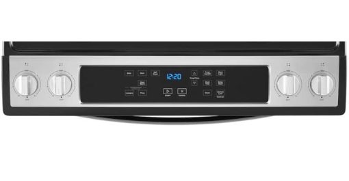 Whirlpool ADA 4.8 Cu. Ft. Stainless Steel Electric Range With Frozen Bake Technology - Image 8