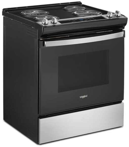 Whirlpool ADA 4.8 Cu. Ft. Stainless Steel Electric Range With Frozen Bake Technology - Image 5