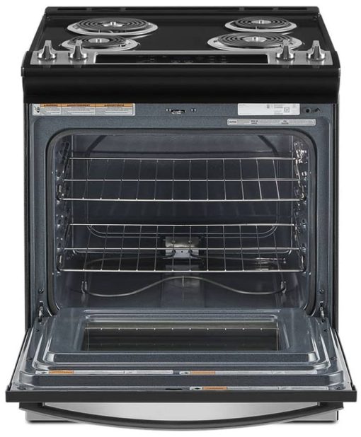 Whirlpool ADA 4.8 Cu. Ft. Stainless Steel Electric Range With Frozen Bake Technology - Image 2