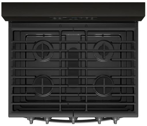 Whirlpool 5.8 Cu. Ft. Fingerprint Resistant Black Stainless Steel Freestanding Gas Range With Frozen Bake Technology - Image 5