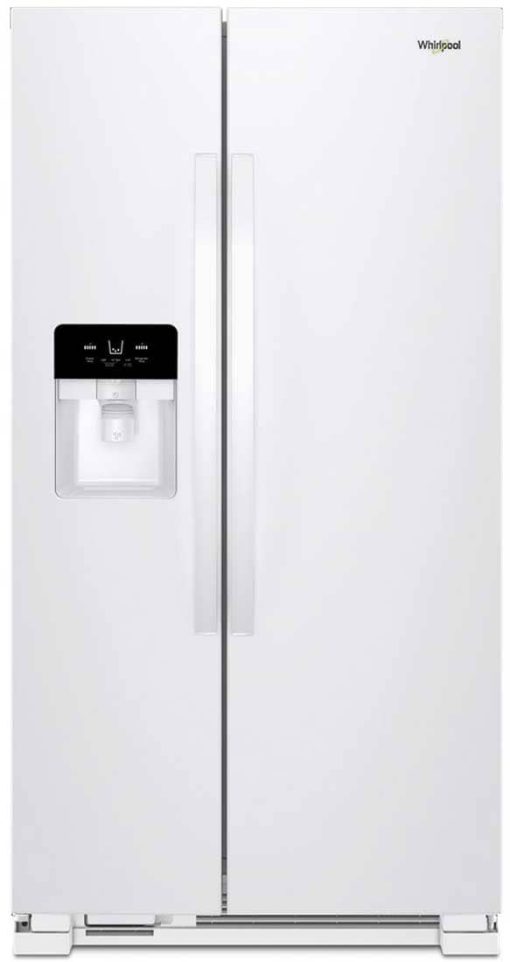 Whirlpool ADA 33" White Side-By-Side Refrigerator