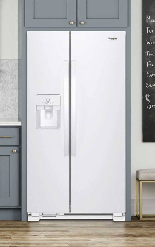 Whirlpool ADA 33" White Side-By-Side Refrigerator - Image 5