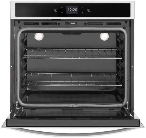 Whirlpool ADA 30" Stainless Steel Smart Single Electric Wall Oven - Image 3