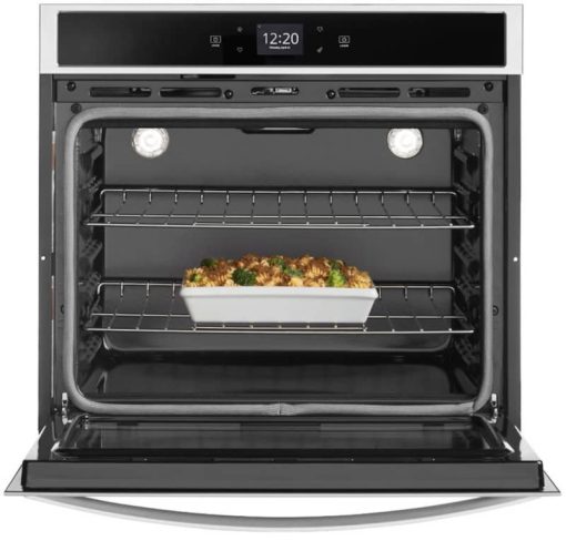 Whirlpool ADA 30" Stainless Steel Smart Single Electric Wall Oven - Image 2