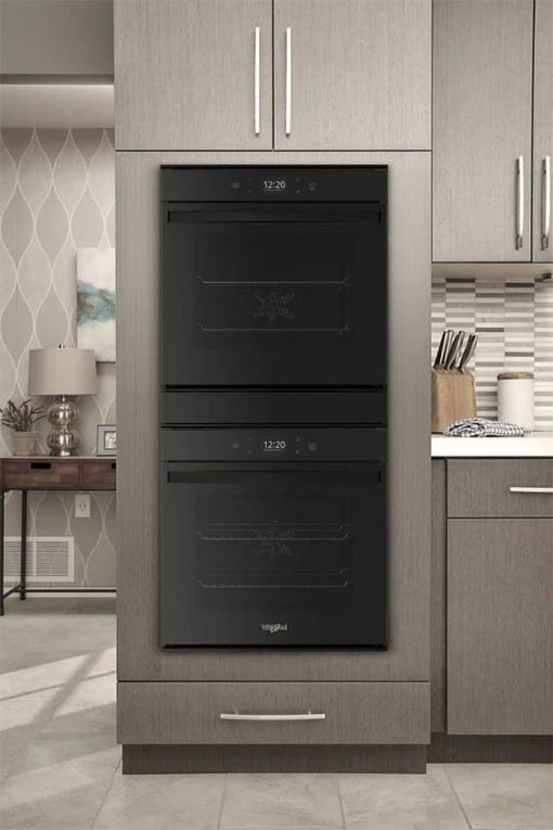 Whirlpool 5.8 Cu. Ft. Black Double Wall Oven With Convection - Image 8