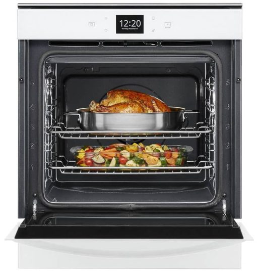 Whirlpool 24" White Convection Wall Oven - Image 3