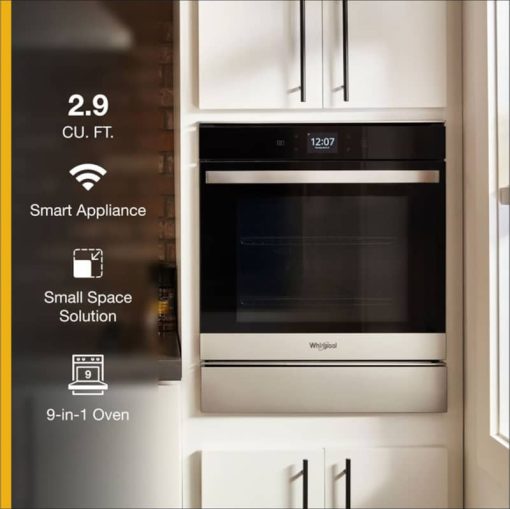 Whirlpool 24" Fingerprint Resistant Stainless Steel Convection Wall Oven - Image 10