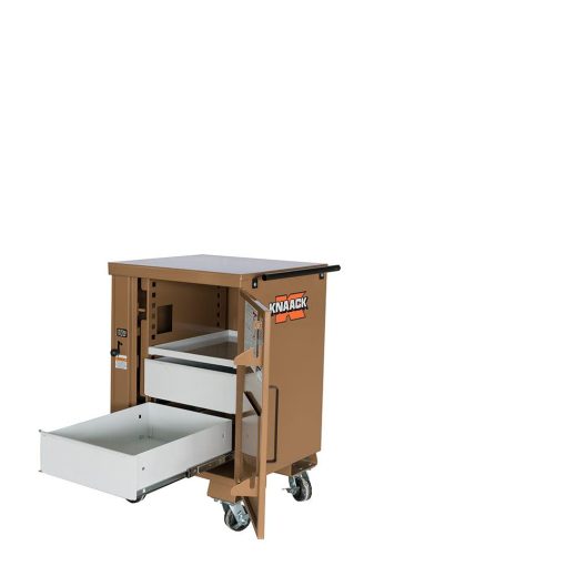 Compact Rolling Workbench with Drawers - Image 2
