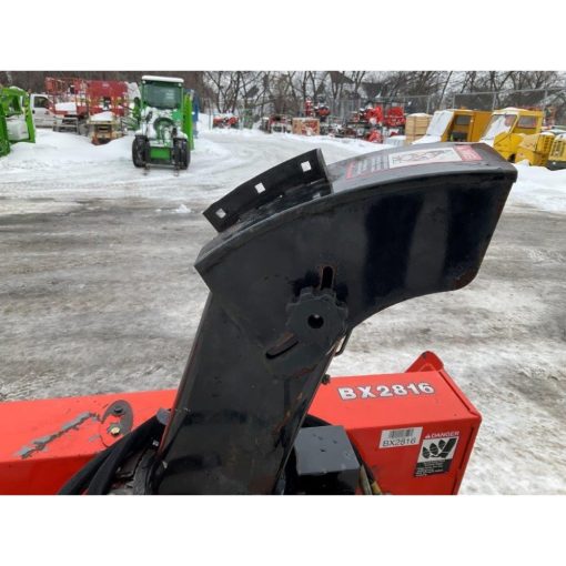 Kubota BX2816 Snow Blower Front Mount 50" 2 Stage 2017 Used - Image 8
