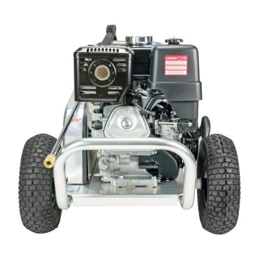 Aluminum Water Blaster 4200 PSI at 4.0 GPM HONDA GX390 with AAA Triplex Plunger Pump Cold Water Professional Belt Drive Gas Pressure Washer (49-State) - Image 4