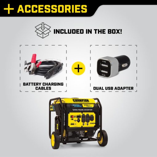Champion 8750-Watt Open Frame Inverter Generator - Image 5