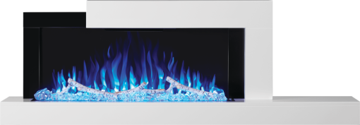 Stylus™ Wallmount Electric Fireplace with Shelf