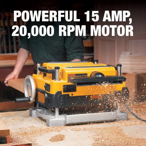 DEWALT Thickness Planer 13" 2 Speed 3 Knife - Image 4
