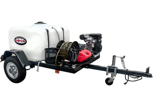 Simpson Cold Water Professional Gas Pressure Washer Trailer 4200 PSI - 49 State Certified - Image 10